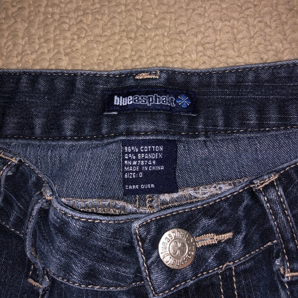 Blue Asphalt Flare Jeans